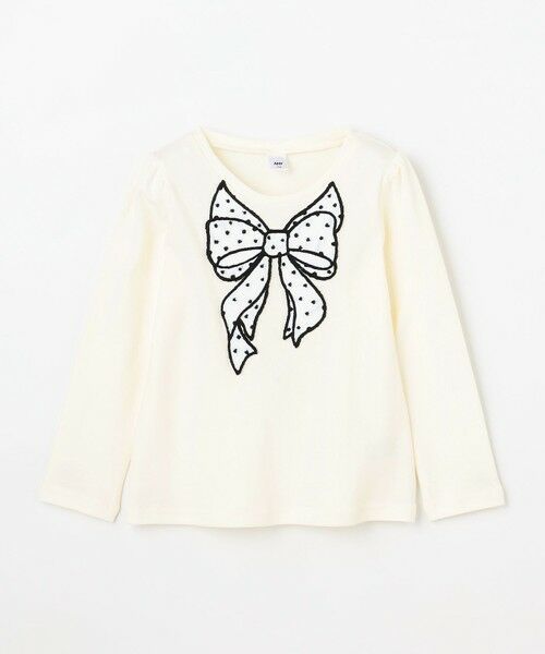 ANY / エニィ カットソー | ドットリボン 長袖Tシャツ | 詳細6