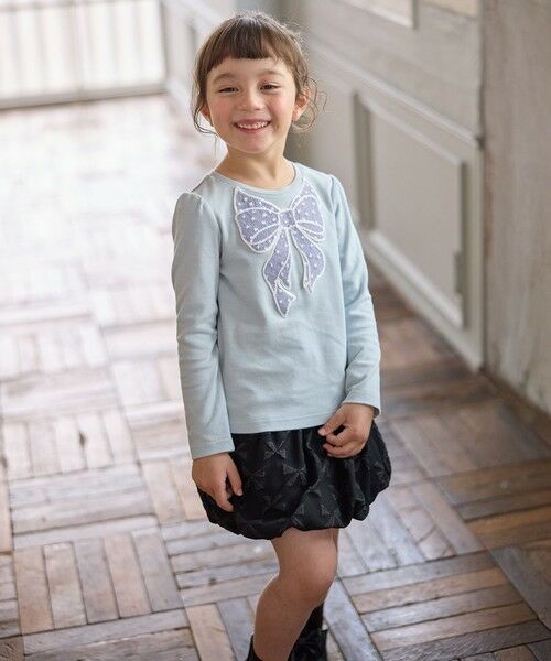 ANY / エニィ カットソー | ドットリボン 長袖Tシャツ | 詳細8