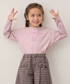 ANY / エニィ カットソー | 【Good Price】 ANY刺繍 長袖Tシャツ
