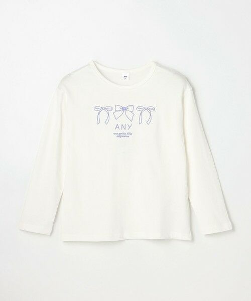 ANY / エニィ カットソー | 【Good Price】 ANY刺繍 長袖Tシャツ | 詳細4
