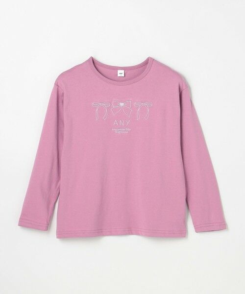 ANY / エニィ カットソー | 【Good Price】 ANY刺繍 長袖Tシャツ | 詳細12