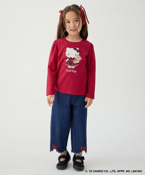 ANY / エニィ カットソー | 【ハローキティ×ANY KIDS】アップリケ 長袖Tシャツ | 詳細10