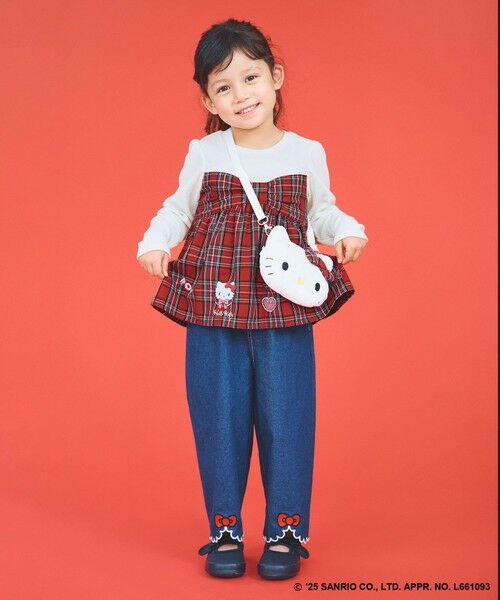 ANY / エニィ カットソー | 【ハローキティ×ANY KIDS】ドッキング刺繍 長袖Tシャツ | 詳細6