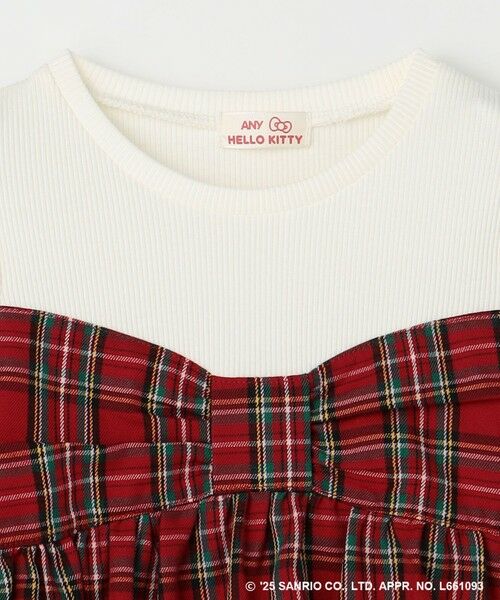 ANY / エニィ カットソー | 【ハローキティ×ANY KIDS】ドッキング刺繍 長袖Tシャツ | 詳細9