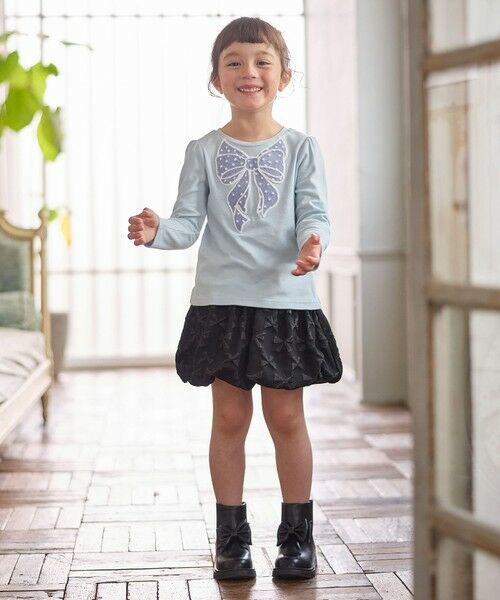 ANY / エニィ カットソー | ドットリボン 長袖Tシャツ | 詳細9