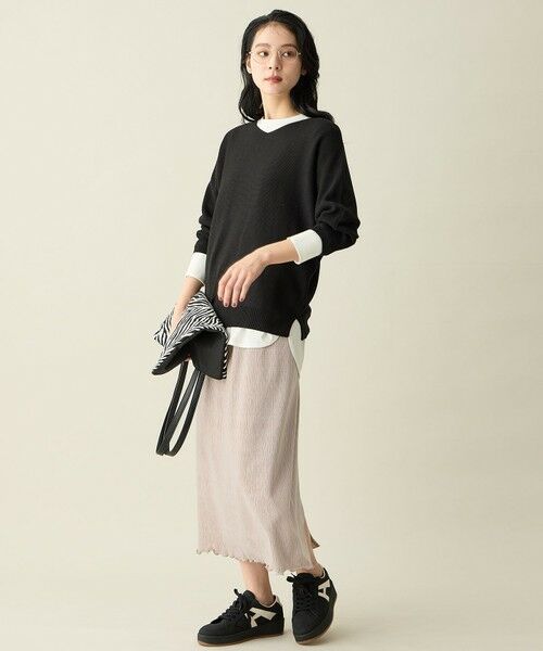 ANY / エニィ カットソー | シャツテールロングスリーブＴシャツ | 詳細7