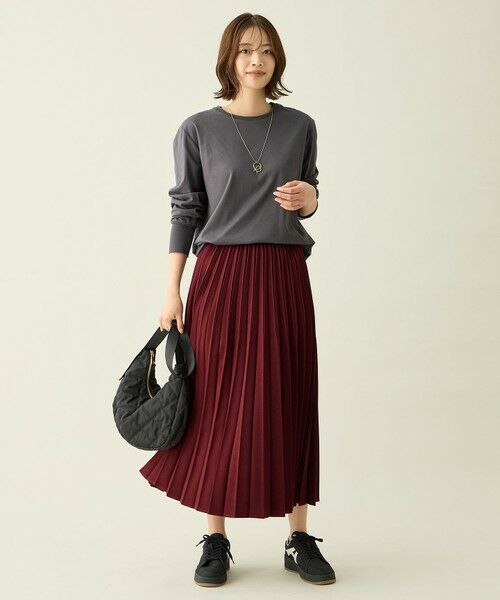 ANY / エニィ カットソー | シャツテールロングスリーブＴシャツ | 詳細11