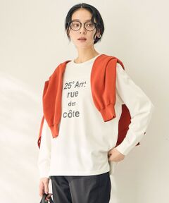 ANY / エニィ カットソー | フットボールロングスリーブＴシャツ