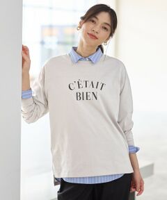 ANY / エニィ カットソー | フットボールロングスリーブＴシャツ