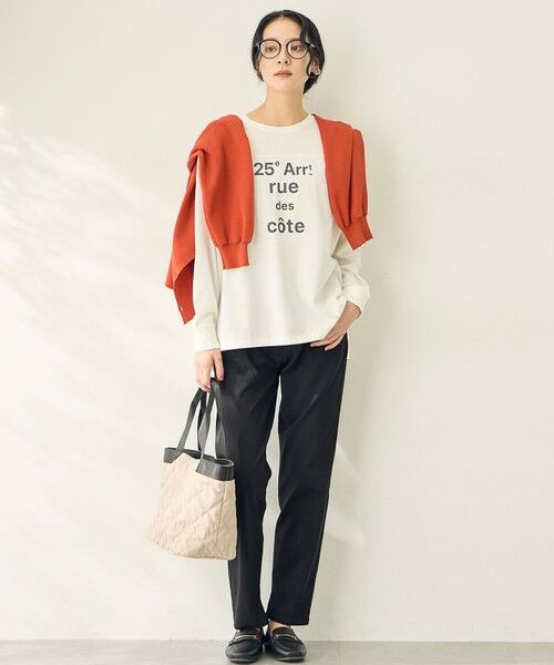 ANY / エニィ カットソー | フットボールロングスリーブＴシャツ | 詳細4