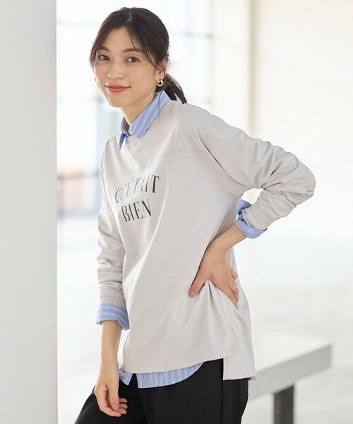 ANY / エニィ カットソー | フットボールロングスリーブＴシャツ | 詳細8