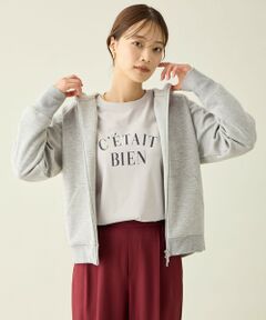 ANY / エニィ パーカー | ラメダンボールダブルジップパーカー