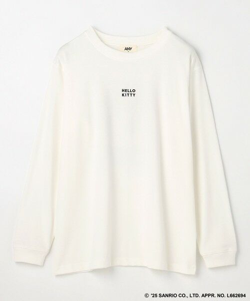 ANY / エニィ カットソー | 【ハローキティ×ANY】ロゴTシャツ | 詳細7