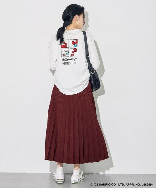 ANY / エニィ カットソー | 【ハローキティ×ANY】ロゴTシャツ | 詳細5