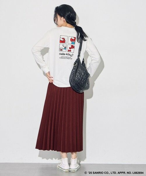 ANY / エニィ カットソー | 【ハローキティ×ANY】ロゴTシャツ | 詳細6