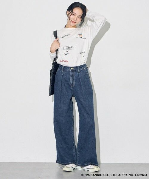 ANY / エニィ カットソー | 【ハローキティ×ANY】ロゴTシャツ | 詳細12