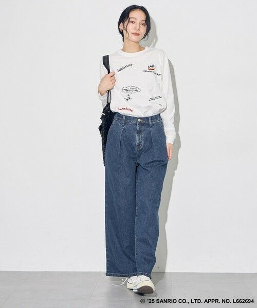 ANY / エニィ カットソー | 【ハローキティ×ANY】ロゴTシャツ | 詳細13