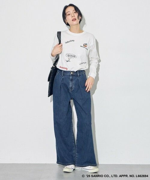 ANY / エニィ カットソー | 【ハローキティ×ANY】ロゴTシャツ | 詳細14