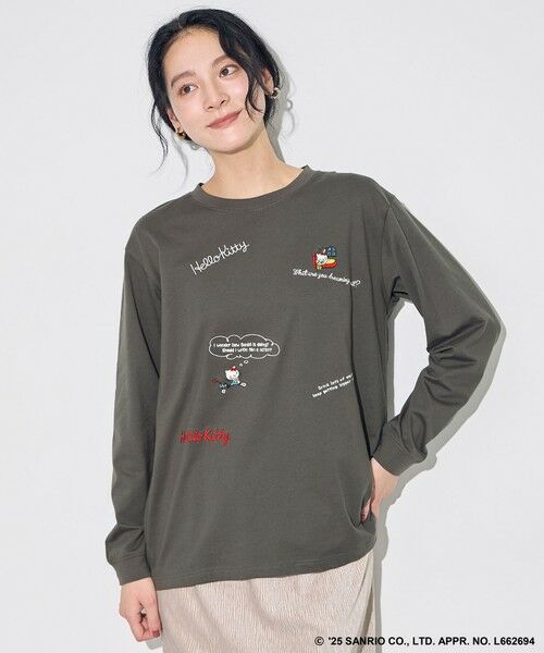 ANY / エニィ カットソー | 【ハローキティ×ANY】ロゴTシャツ | 詳細28