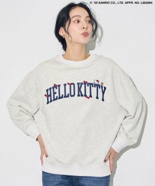 ANY / エニィ スウェット | 【ハローキティ×ANY】ロゴスウェット | 詳細1