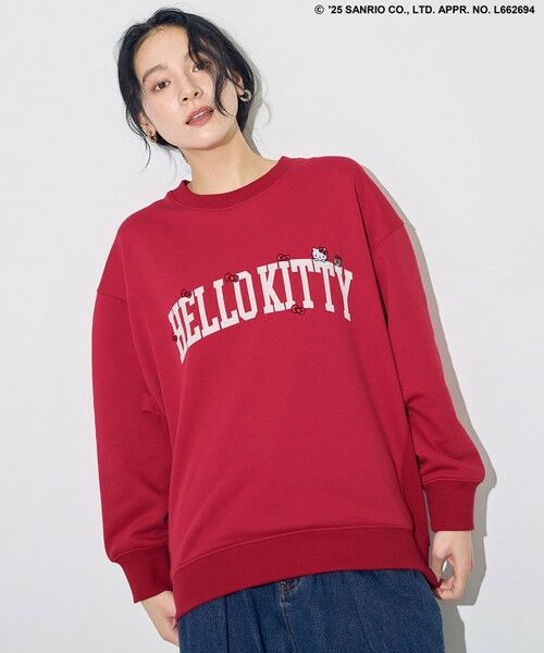 ANY / エニィ スウェット | 【ハローキティ×ANY】ロゴスウェット | 詳細9