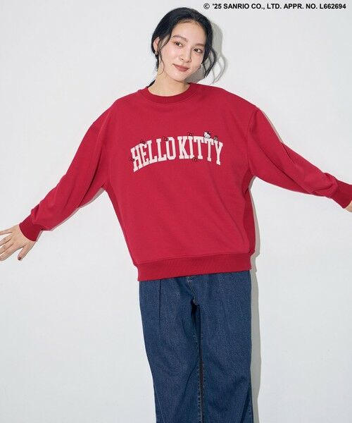 ANY / エニィ スウェット | 【ハローキティ×ANY】ロゴスウェット | 詳細10