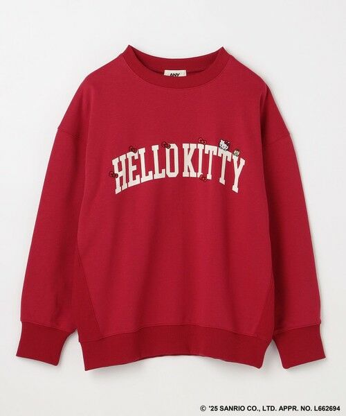 ANY / エニィ スウェット | 【ハローキティ×ANY】ロゴスウェット | 詳細11