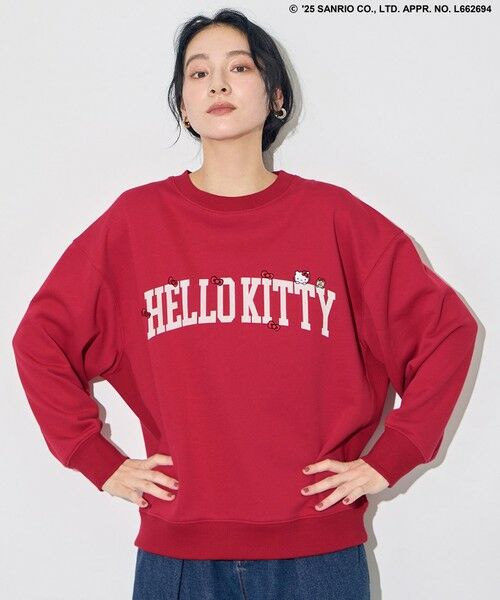 ANY / エニィ スウェット | 【ハローキティ×ANY】ロゴスウェット | 詳細8