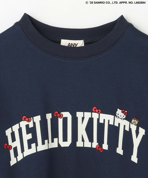 ANY / エニィ スウェット | 【ハローキティ×ANY】ロゴスウェット | 詳細16
