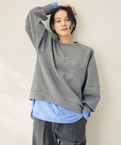 ANY / エニィ スウェット | ロゴ刺繍ダンボールトレーナー