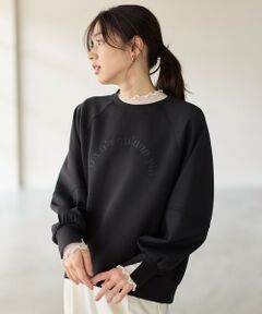 ANY / エニィ スウェット | ロゴ刺繍ダンボールトレーナー