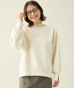 ANY / エニィ スウェット | ロゴ刺繍ダンボールトレーナー