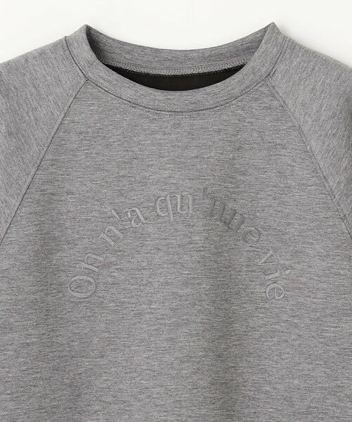 ANY / エニィ スウェット | ロゴ刺繍ダンボールトレーナー | 詳細8