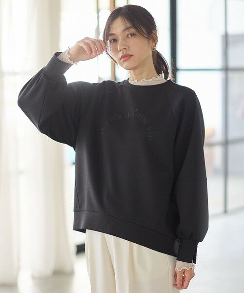 ANY / エニィ スウェット | ロゴ刺繍ダンボールトレーナー | 詳細14