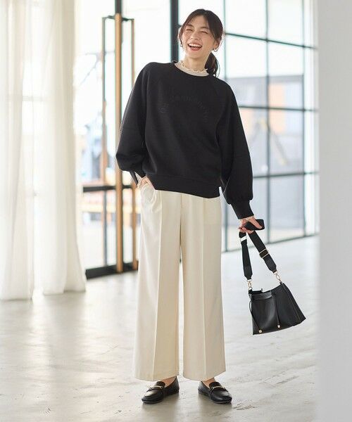 ANY / エニィ スウェット | ロゴ刺繍ダンボールトレーナー | 詳細16