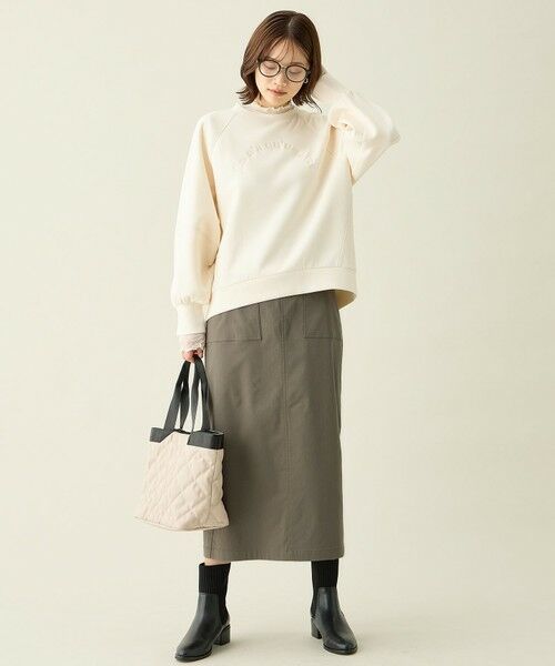 ANY / エニィ スウェット | ロゴ刺繍ダンボールトレーナー | 詳細26