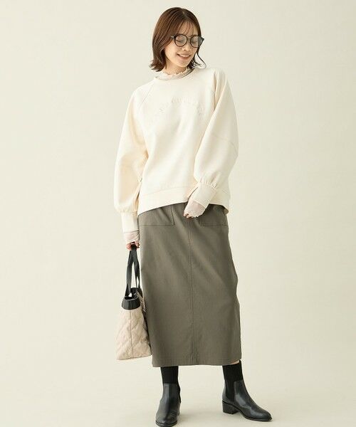 ANY / エニィ スウェット | ロゴ刺繍ダンボールトレーナー | 詳細27