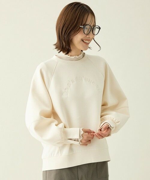 ANY / エニィ スウェット | ロゴ刺繍ダンボールトレーナー | 詳細25