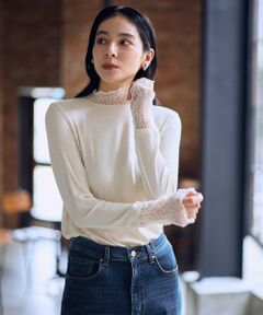 ANY / エニィ カットソー | 【新色追加】シアーコンビタートル