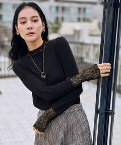 ANY / エニィ カットソー | 【新色追加】シアーコンビタートル