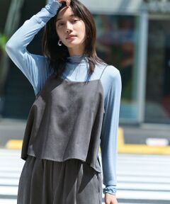 ANY / エニィ カットソー | 【新色追加】シアーコンビタートル