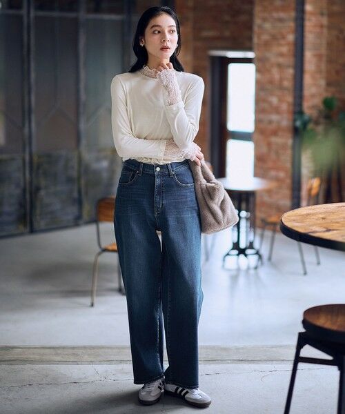 ANY / エニィ カットソー | 【新色追加】シアーコンビタートル | 詳細3