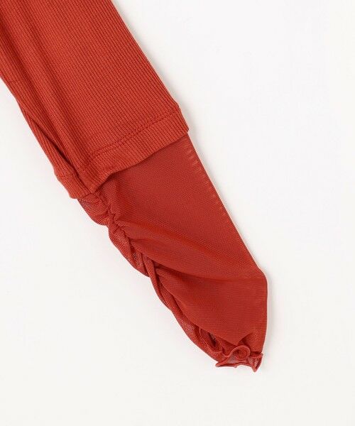 ANY / エニィ カットソー | 【新色追加】シアーコンビタートル | 詳細8