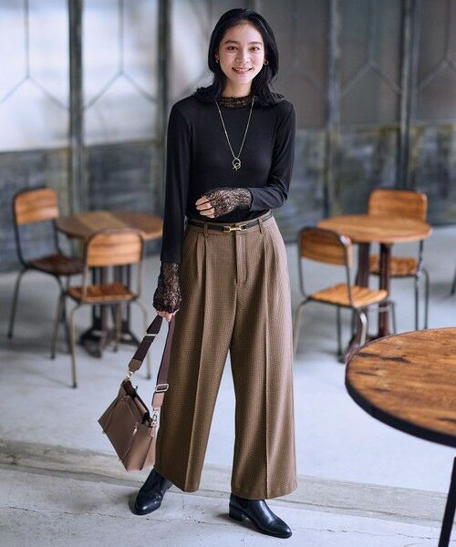 ANY / エニィ カットソー | 【新色追加】シアーコンビタートル | 詳細9