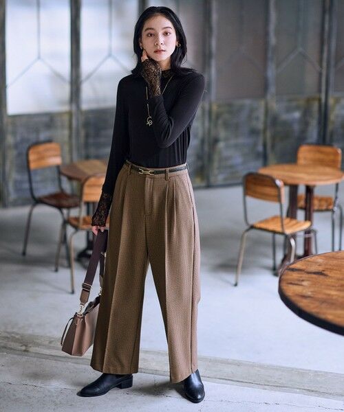 ANY / エニィ カットソー | 【新色追加】シアーコンビタートル | 詳細10