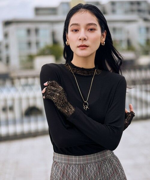 ANY / エニィ カットソー | 【新色追加】シアーコンビタートル | 詳細11