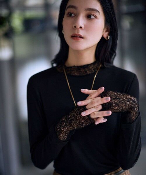 ANY / エニィ カットソー | 【新色追加】シアーコンビタートル | 詳細9