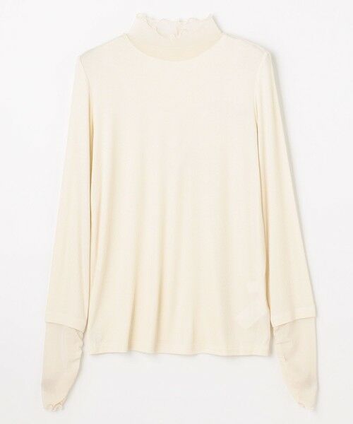 ANY / エニィ カットソー | 【新色追加】シアーコンビタートル | 詳細10