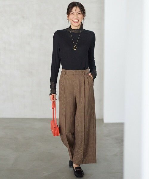 ANY / エニィ カットソー | 【新色追加】シアーコンビタートル | 詳細27