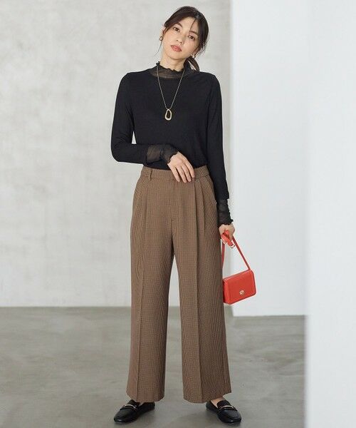 ANY / エニィ カットソー | 【新色追加】シアーコンビタートル | 詳細28